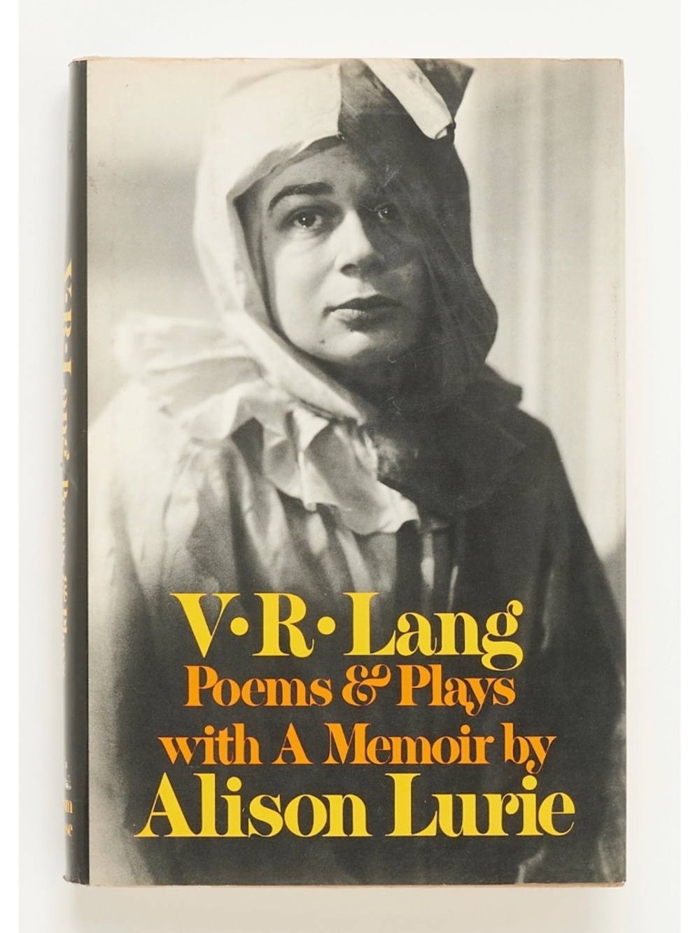 Poems & Plays: With a Memoir by Alison Lurie - V. R. Lang - Random House, 1975